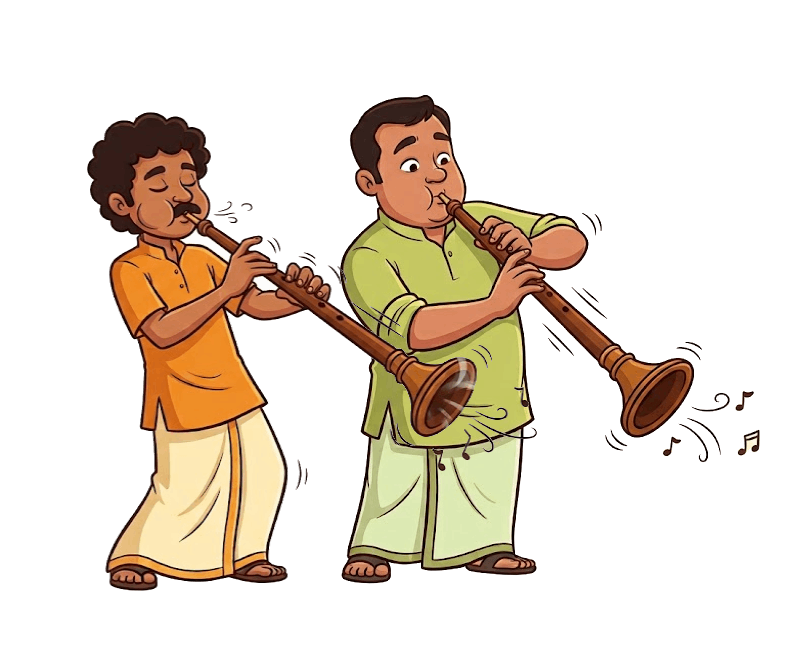 Nadaswaram players